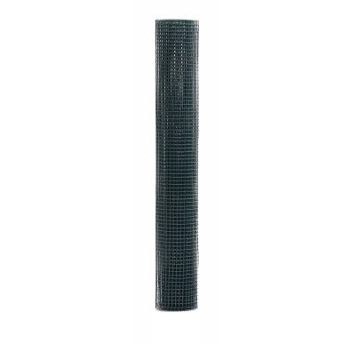 Rollo de malla soldada plastificada color verde