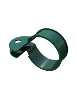 Abrazadera Quickfix en verde para postes redondos de 48mm de diámetro