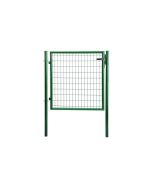 Puerta de jardín Residencial en color verde