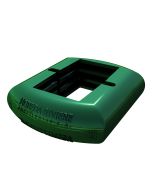 Abrazadera para postes Hércules de 60x40, en color verde