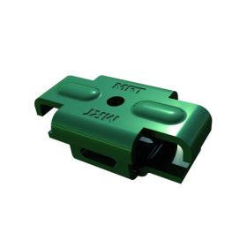 Accesorio para fijar vallas a postes de cremallera Quickfix