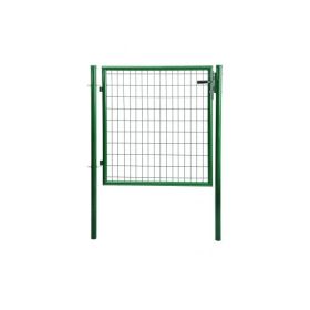 Puerta de jardín Residencial en color verde