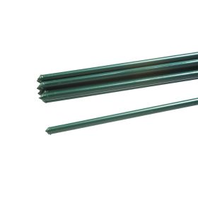 Barra de tensión para instalar una malla metálica